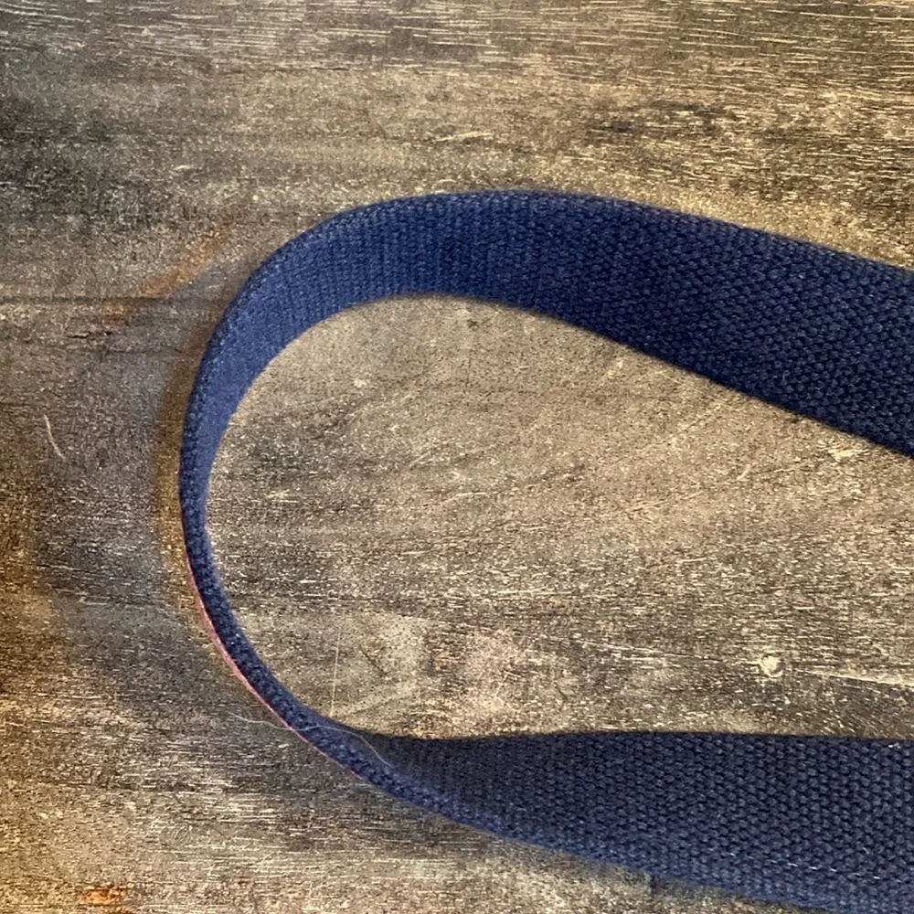 Vineyard Vines Kids Whale‎ Pattern Canvas Belt Size 32 Pink Blue Nautical